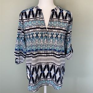 Dex Bryant hardware detail blouse